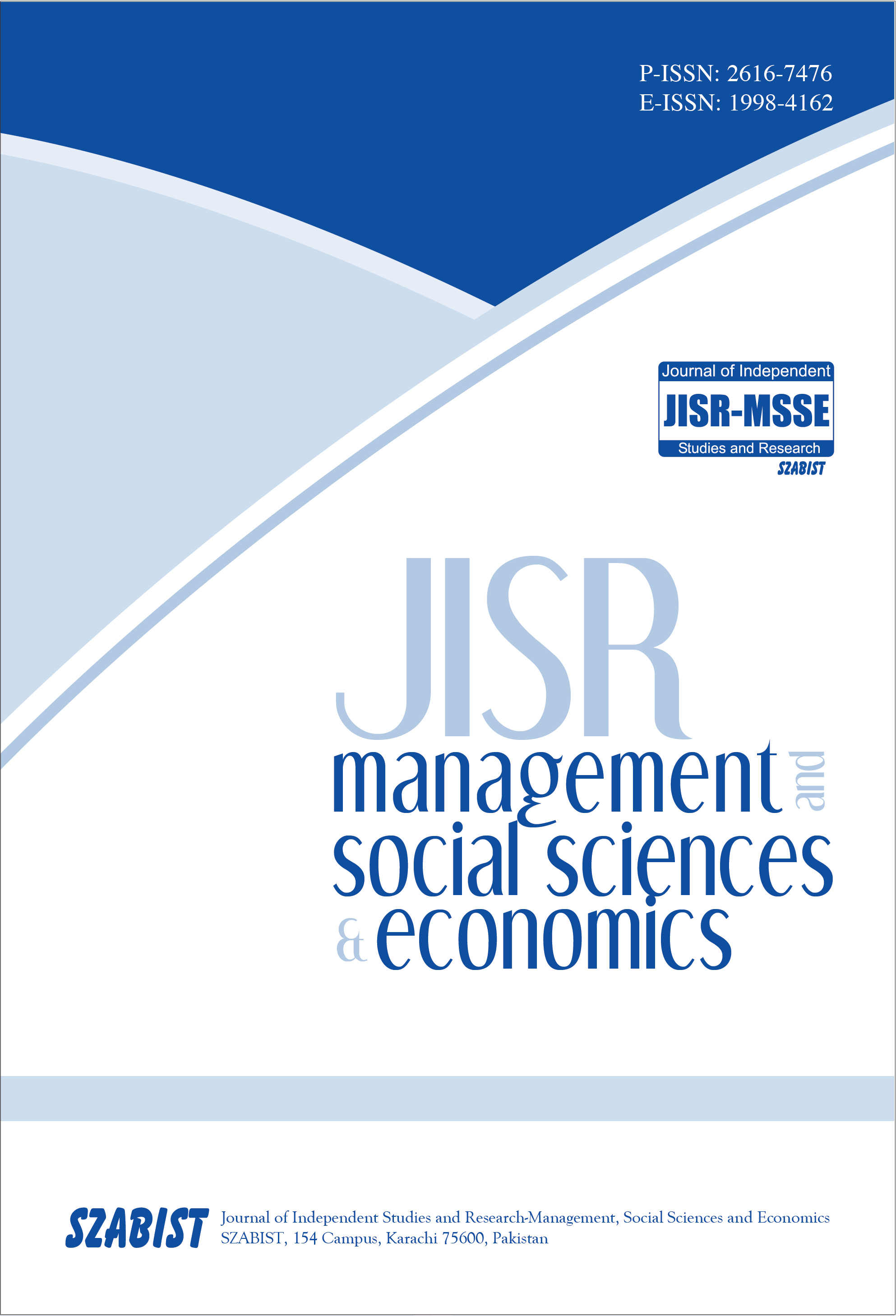 					View Vol. 19 No. 2 (2021): JISR-MSSE
				
